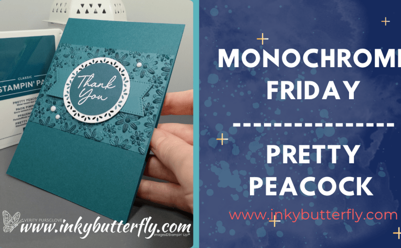 Monochrome Friday – Pretty&nbsp;Peacock!